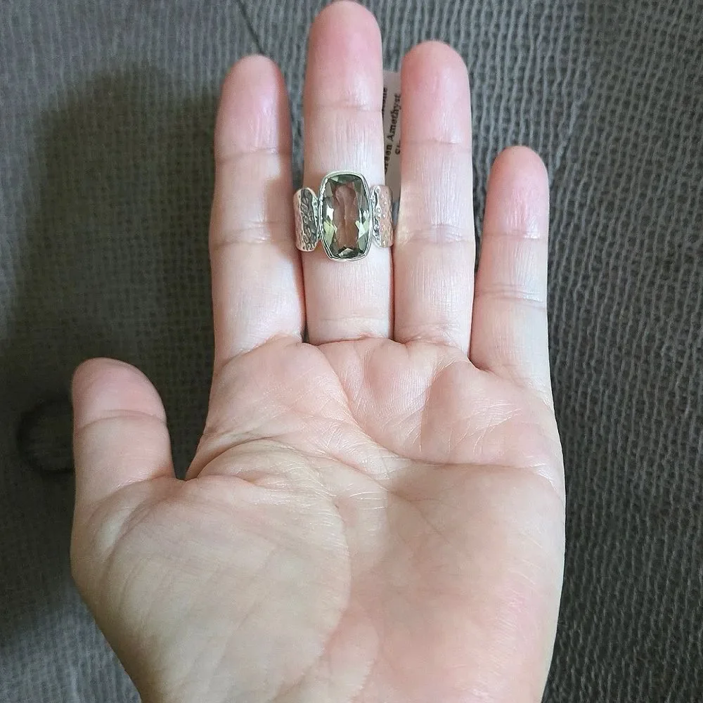 Shivam Green💚 Amethyst Statement Ring💍 - NWT